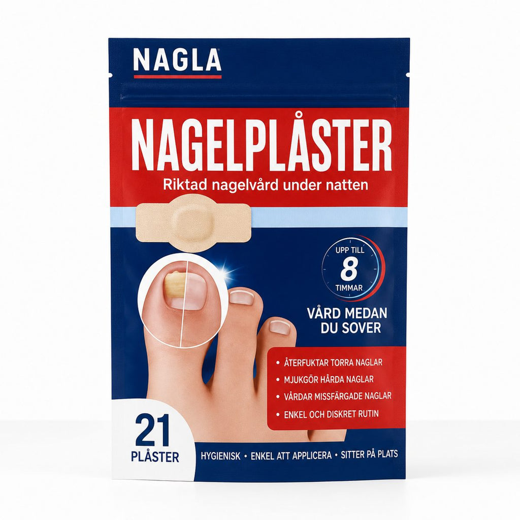NAGLA Nagelplåster förpackning med 21 plåster