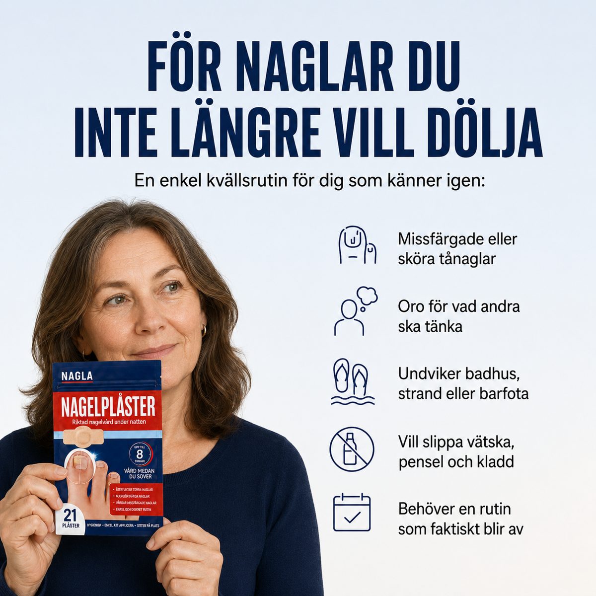 För naglar du inte längre vill dölja