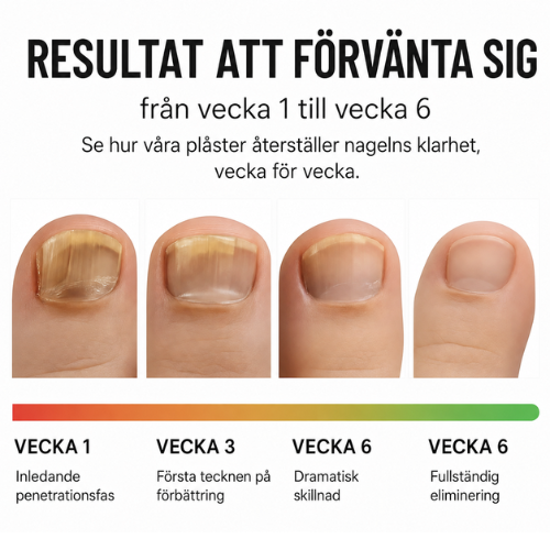 Resultat att förvänta sig från vecka 1 till vecka 6